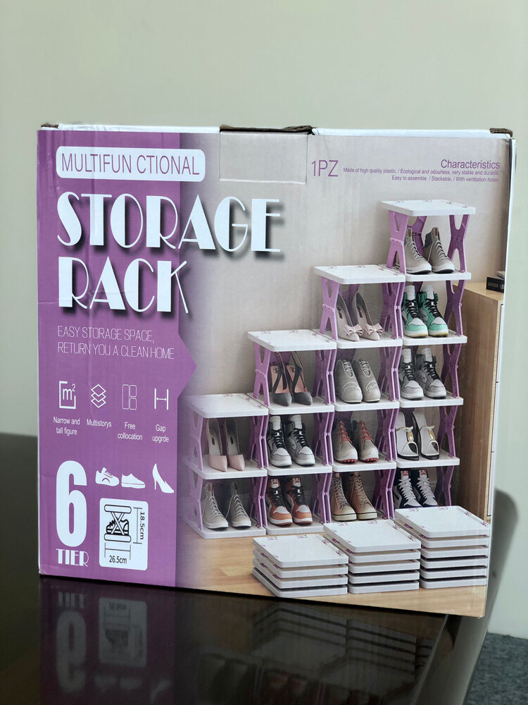 shoe storage rack 6 tier - 2