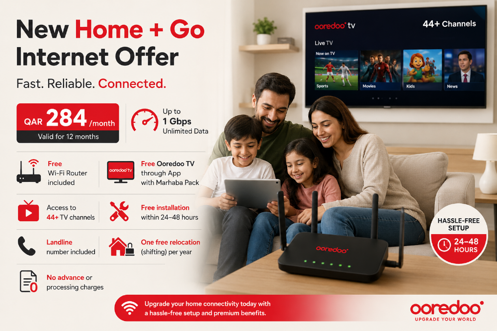 Ooredoo Home internet - 1