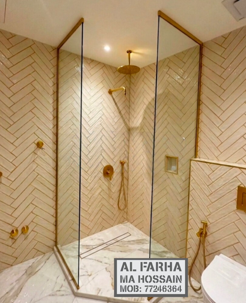 أعمال الزجاج والألمنيوم والمرايا - 25