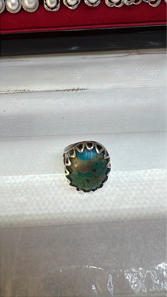 Turquoise stone ring for sale - 4