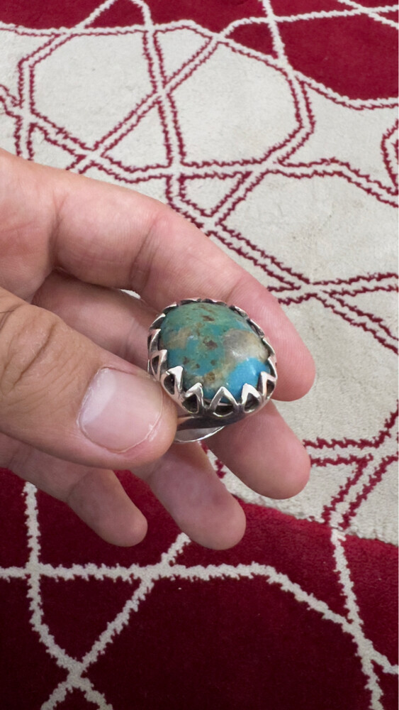 Turquoise stone ring for sale - 5