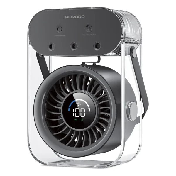 Porodo Lifestyle Portable Mist Fan - 1