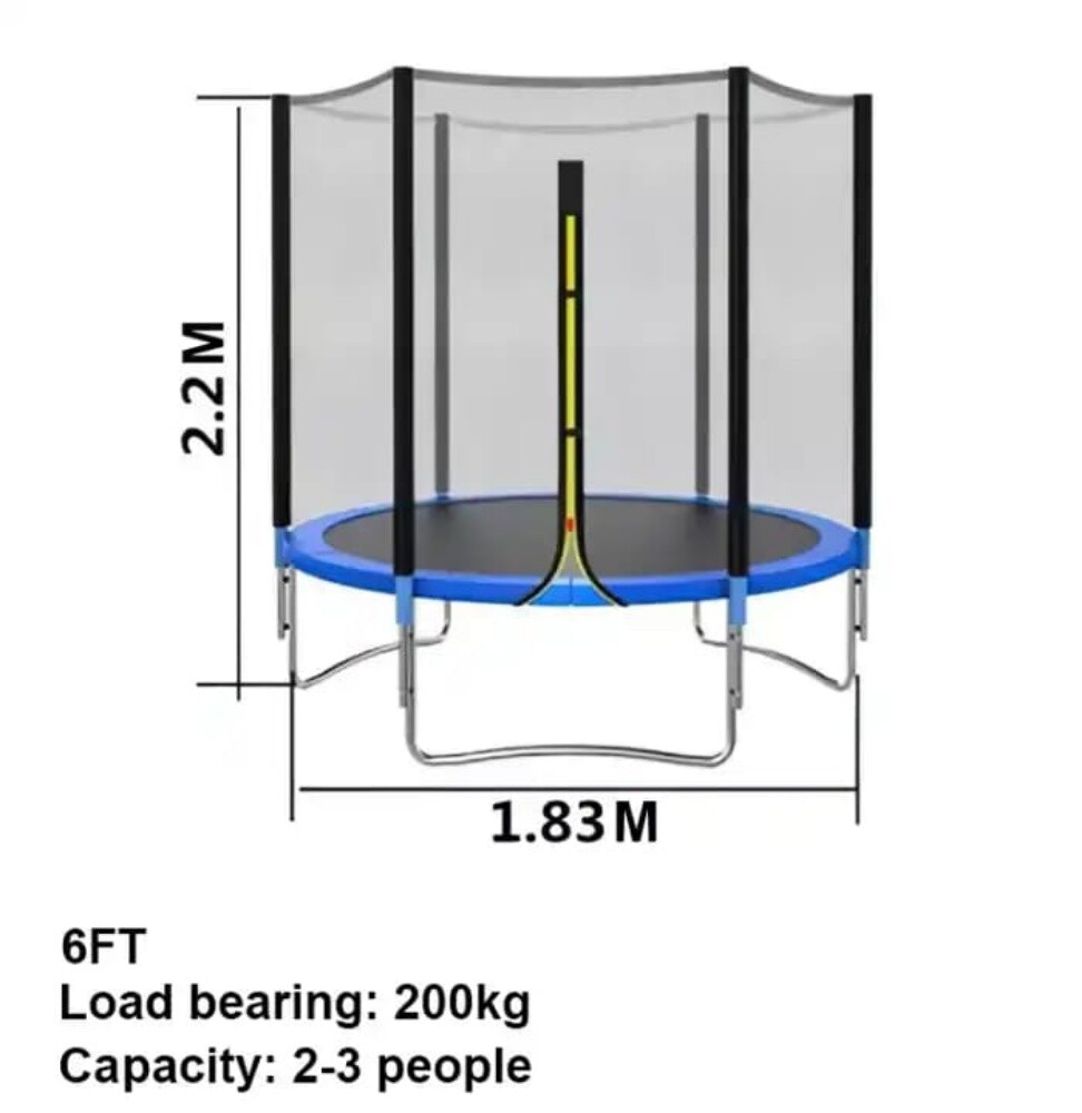 trampoline 6ft - 5