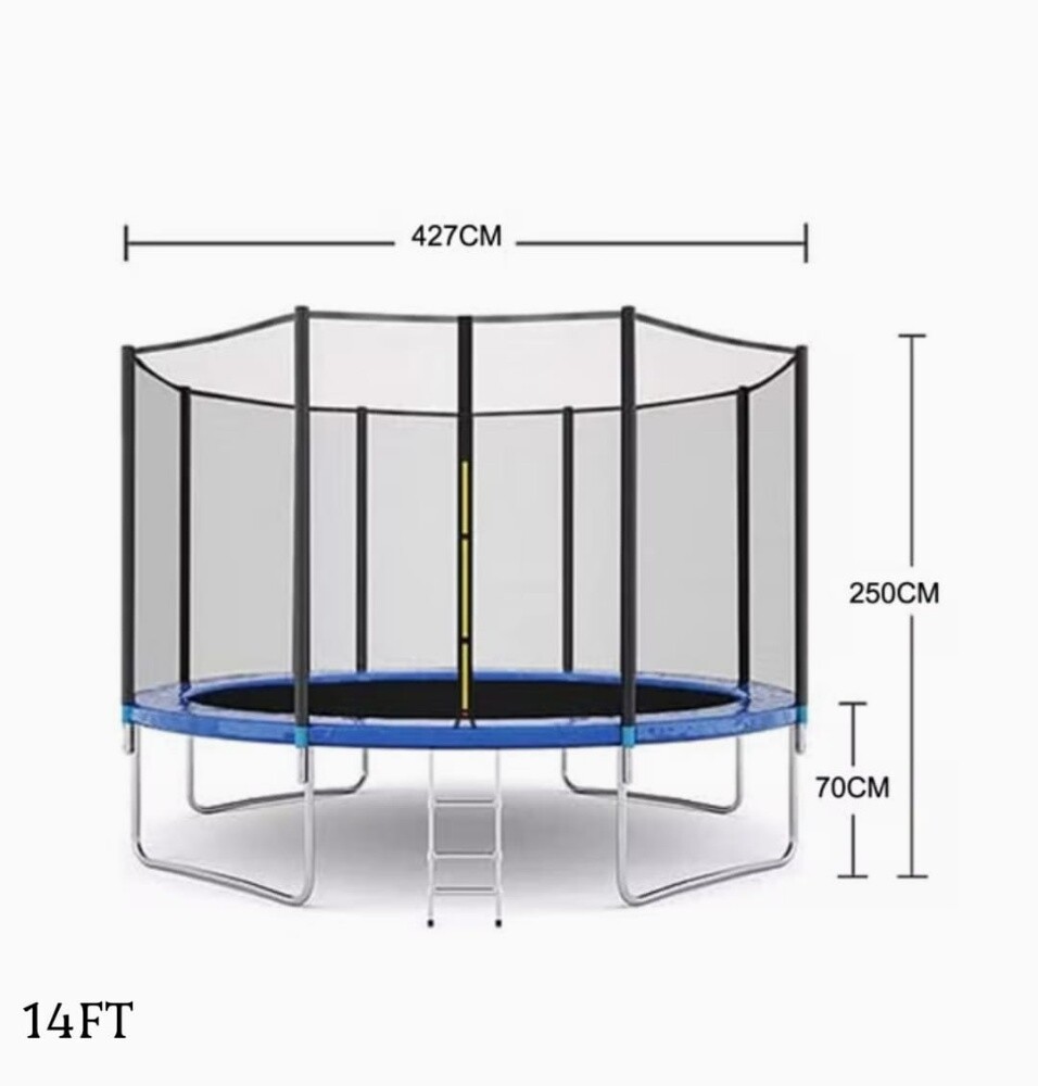 trampoline 14ft - 6