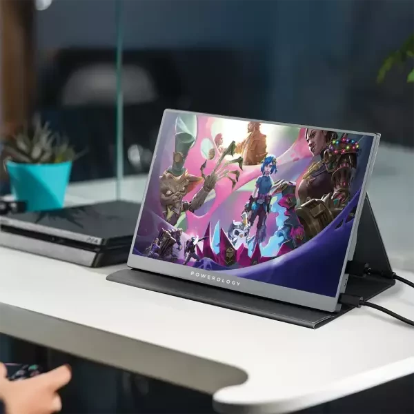 Powerology Ultra-Slim  Monitor 15.6 - 4