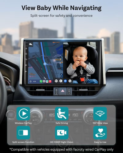Rear Seat Baby Monitor Camera - 2