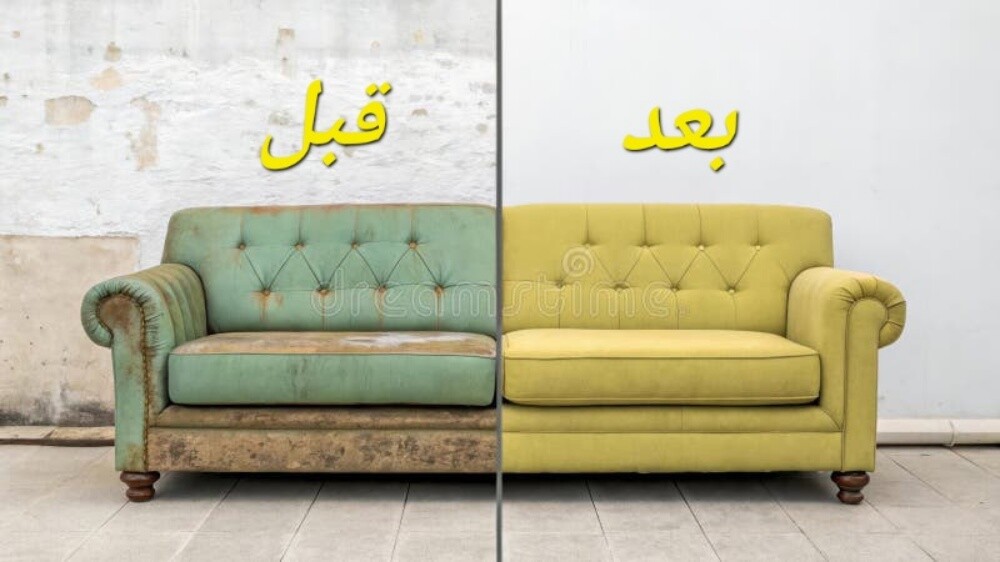 إصلاح الأرائك والستائر - 3