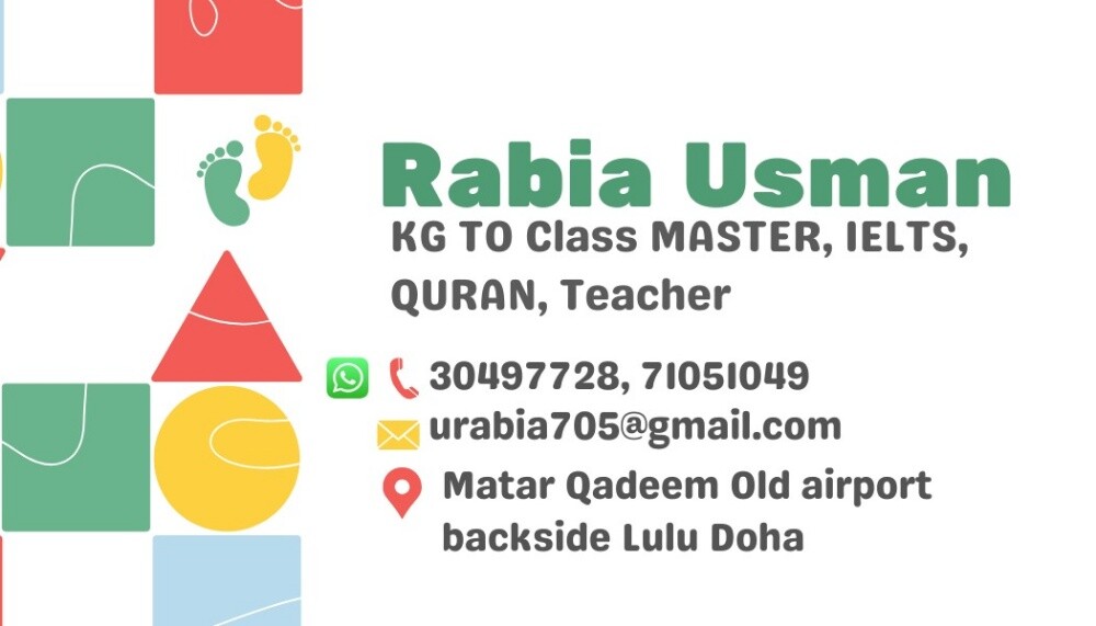 KG to MASTER FEMALE TEACHER AVAILAB - 3
