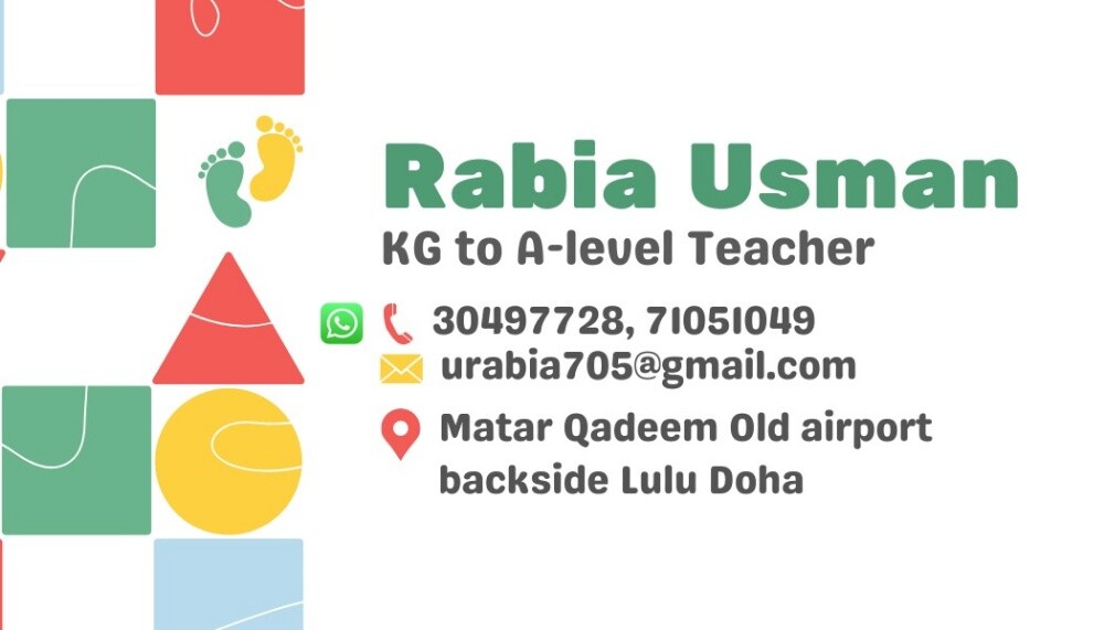 KG to MASTER FEMALE TEACHER AVAILAB - 2
