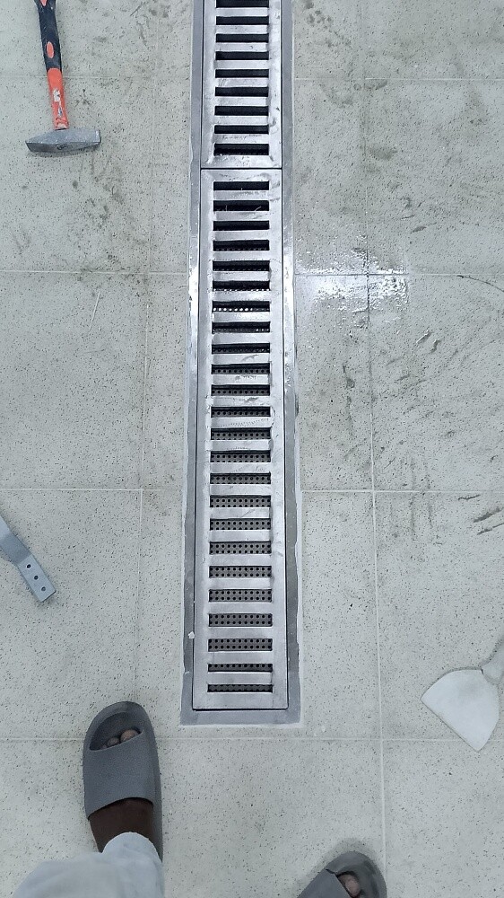 SS Floor Grating with tank - 1