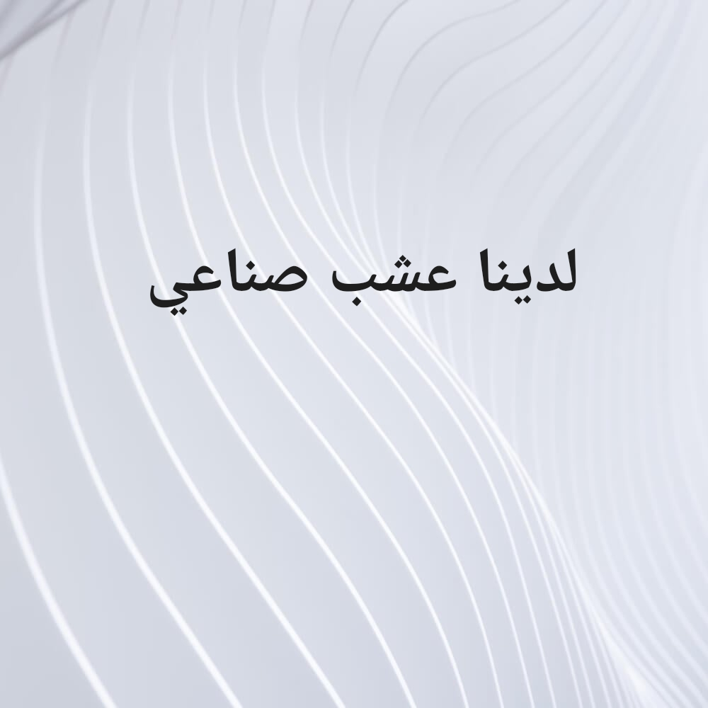 لدينا عشب صناعي - 1