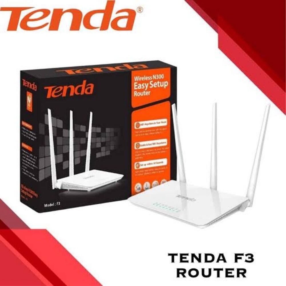 Tenda N300 Wireless Router - 1
