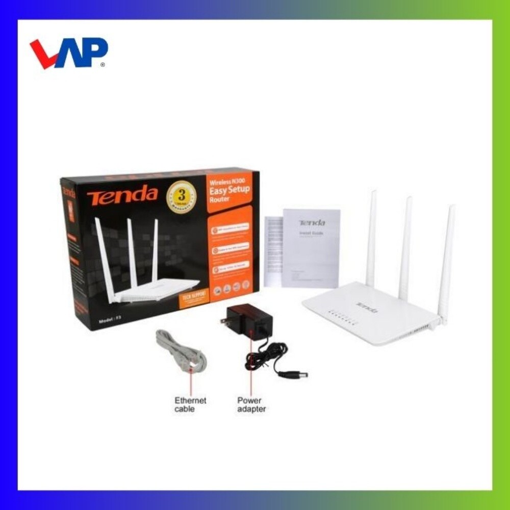 Tenda N300 Wireless Router - 4