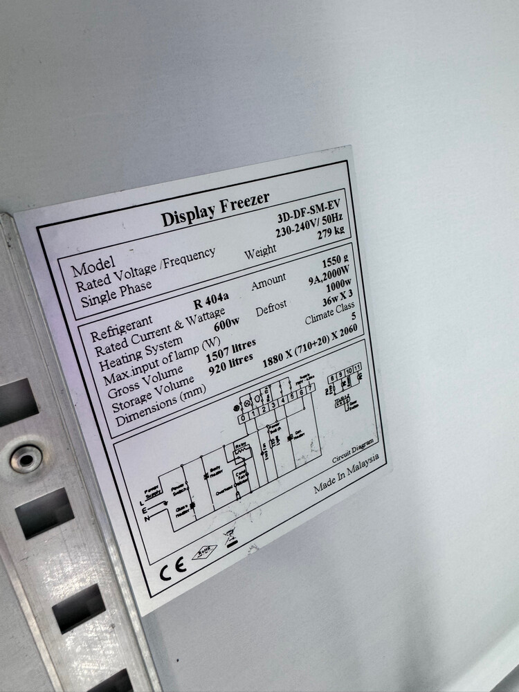 Freezer 3 Door Glass - 3