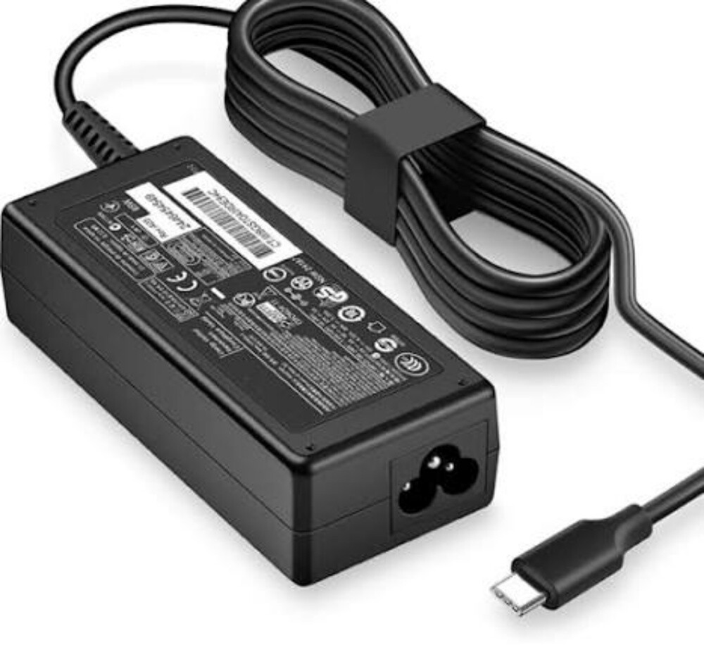 Laptop charger available - 3
