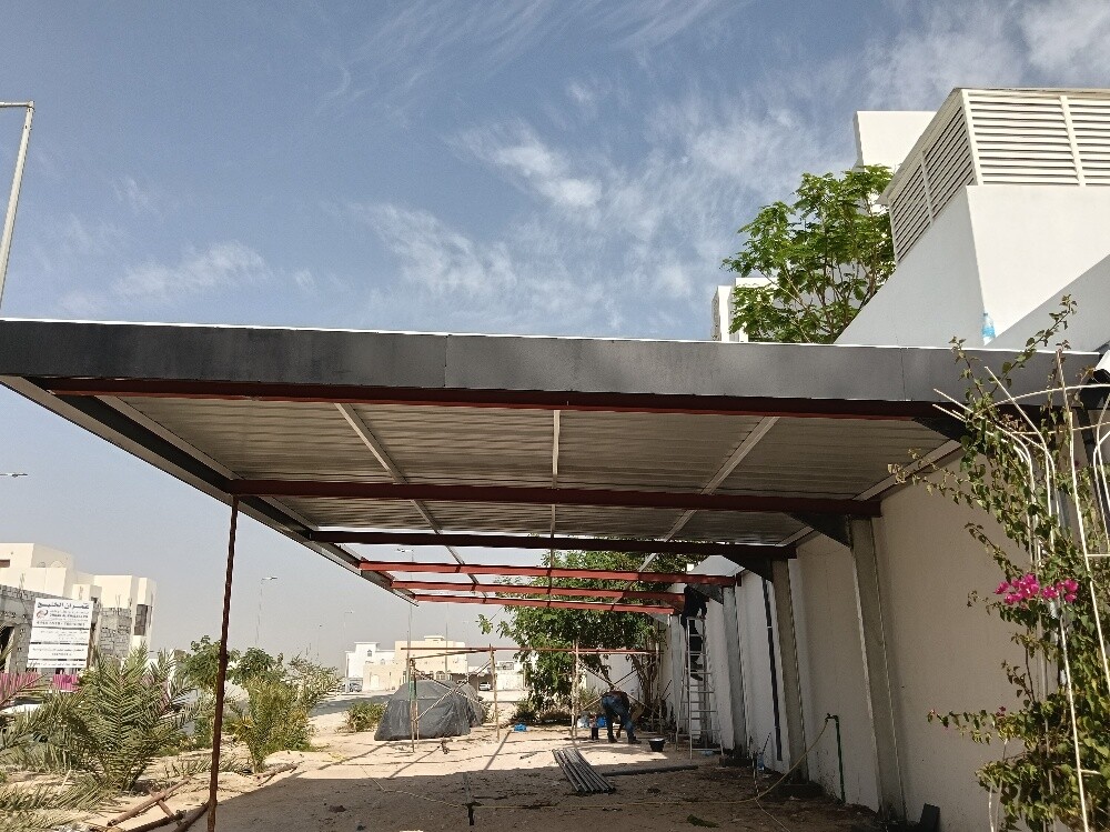 We do all iron works and car shades - 4