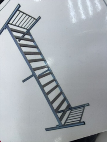 steel single bed hevy duety - 1