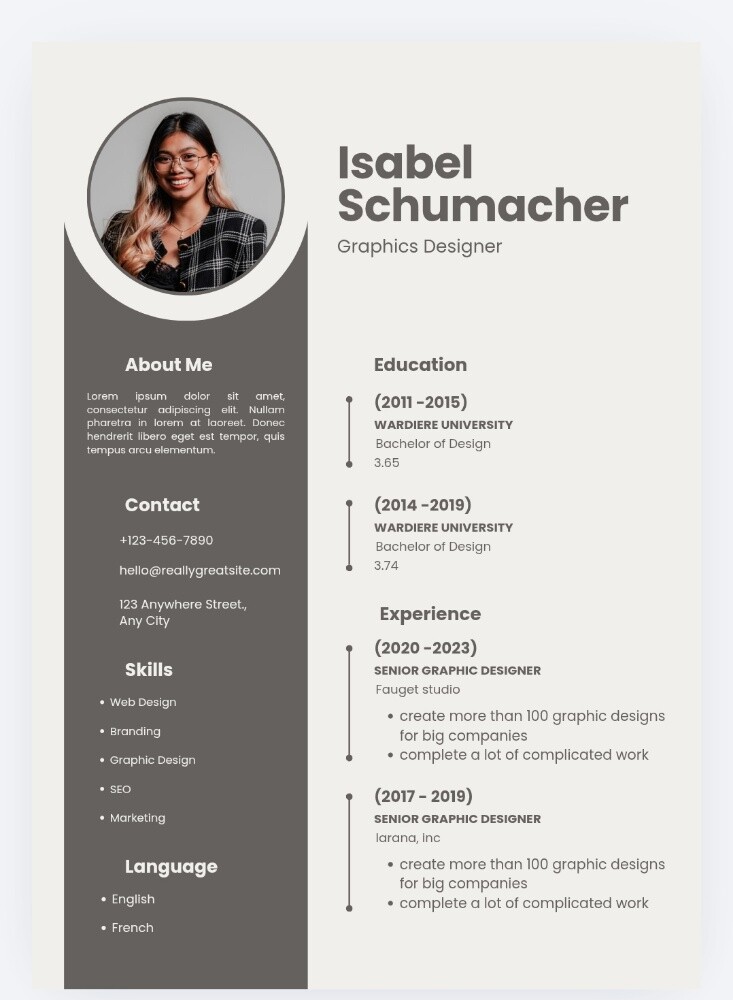 We are Making Professional CV - 8