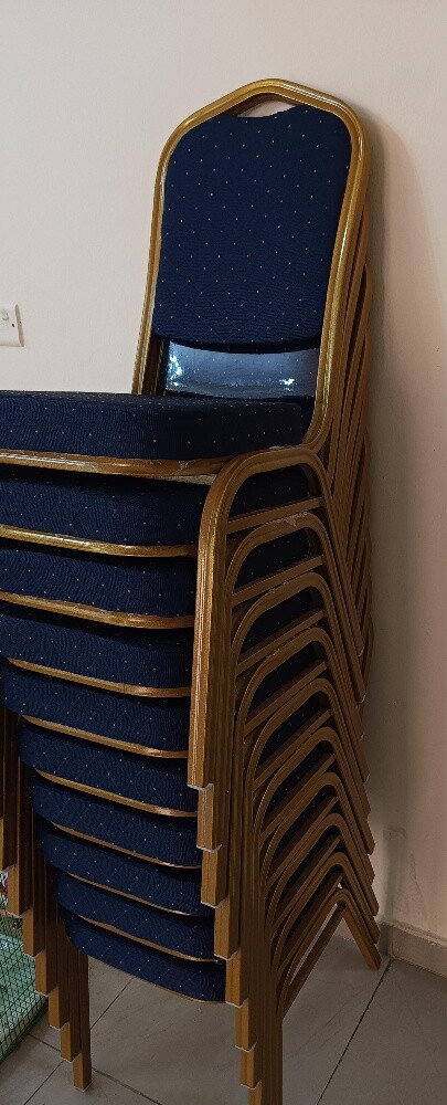 Blue chairs - 3