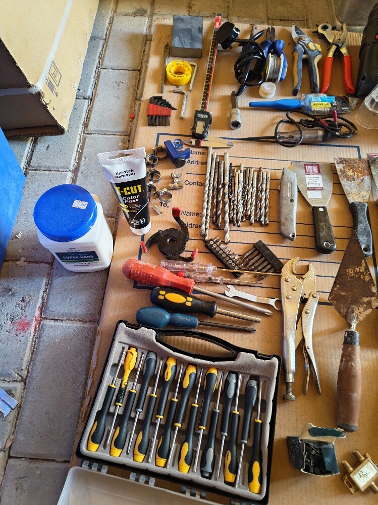 Huge Garage Tool Clearance Set - 15