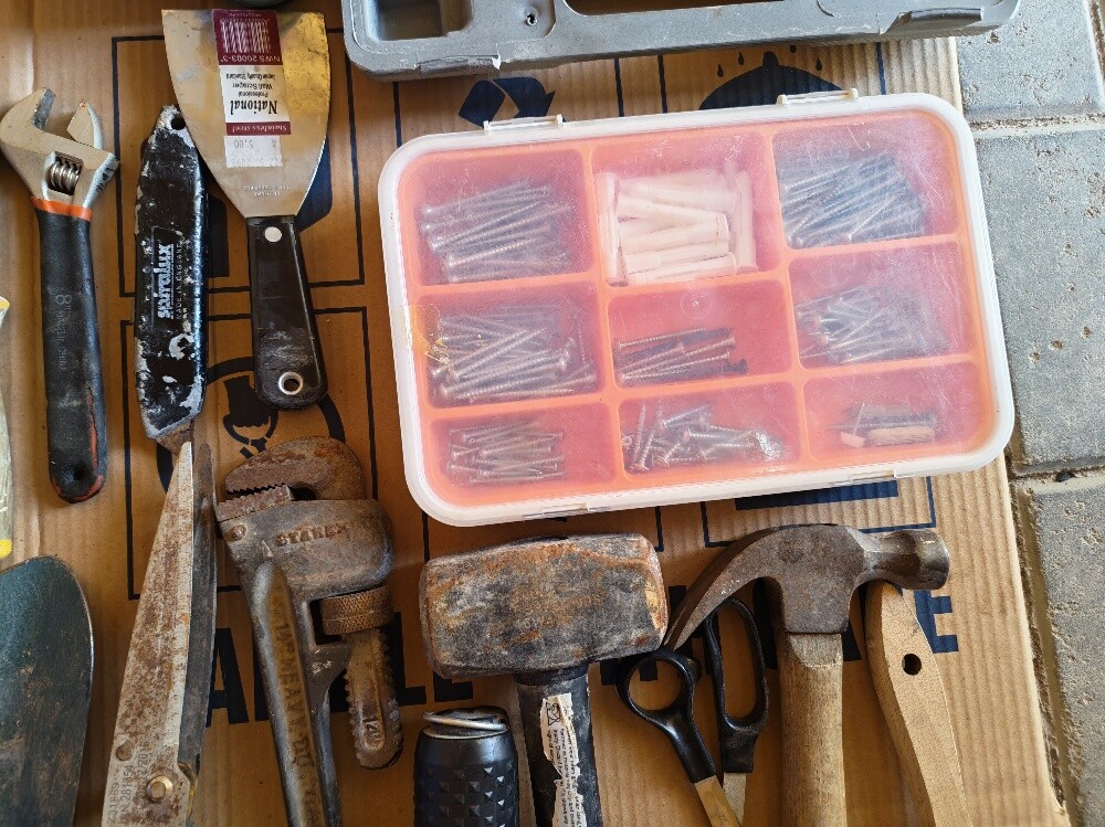 Huge Garage Tool Clearance Set - 8