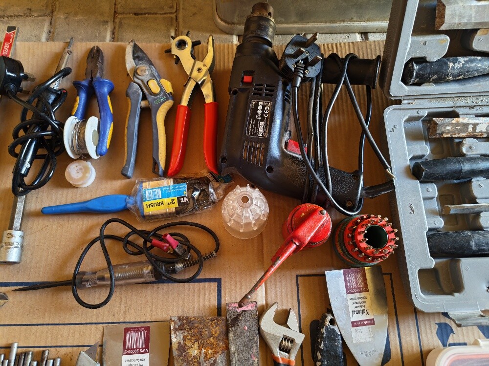 Huge Garage Tool Clearance Set - 10