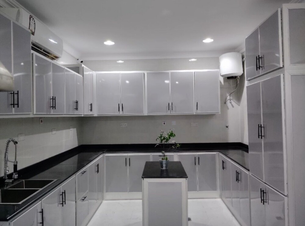 Aluminum works for kitchens /Glass - 22