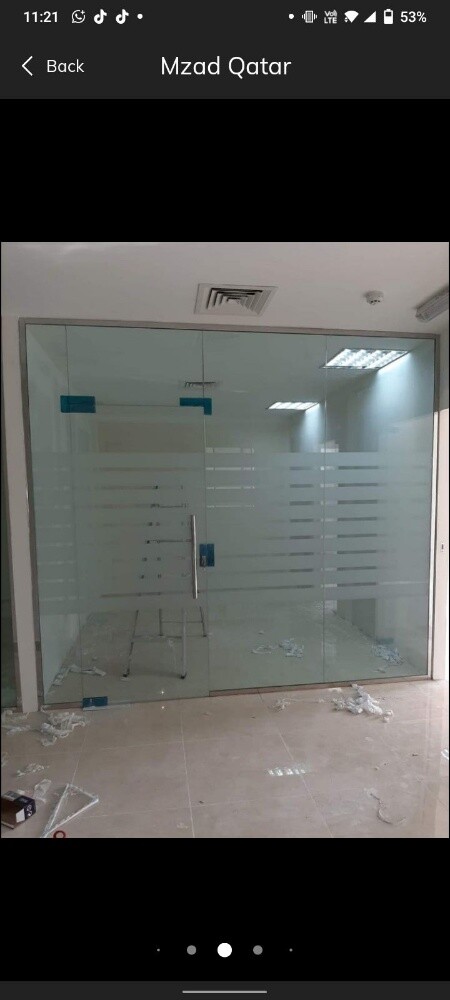 Aluminum works for kitchens /Glass - 12