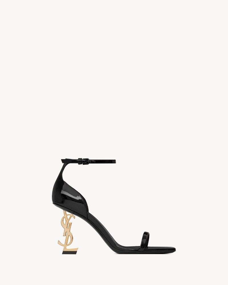 YSL OPYUM Sandals in patent leather - 1