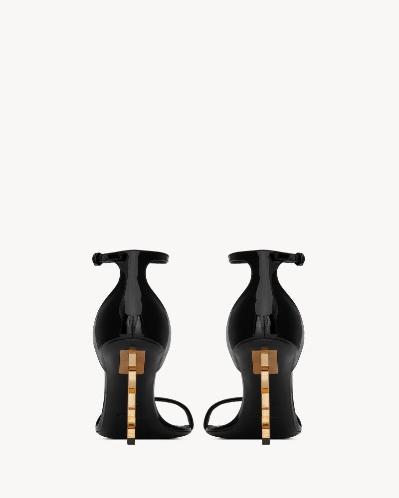 YSL OPYUM Sandals in patent leather - 3