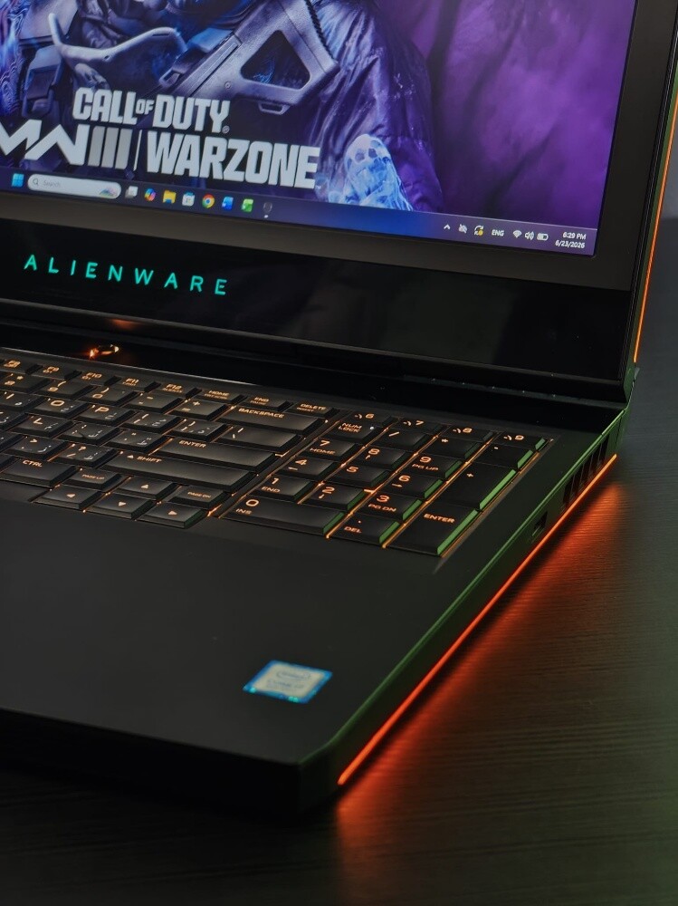 Alien ware 7-ram 16g gpu8 - 7