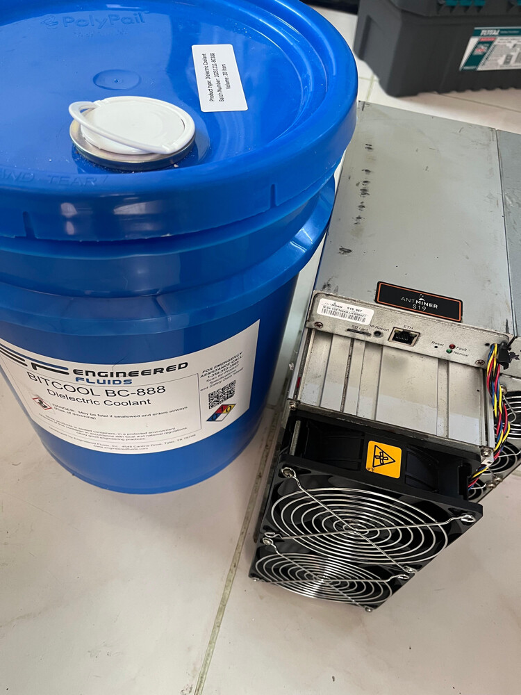 Dialectal Coolant For Crypto Miner  - 7