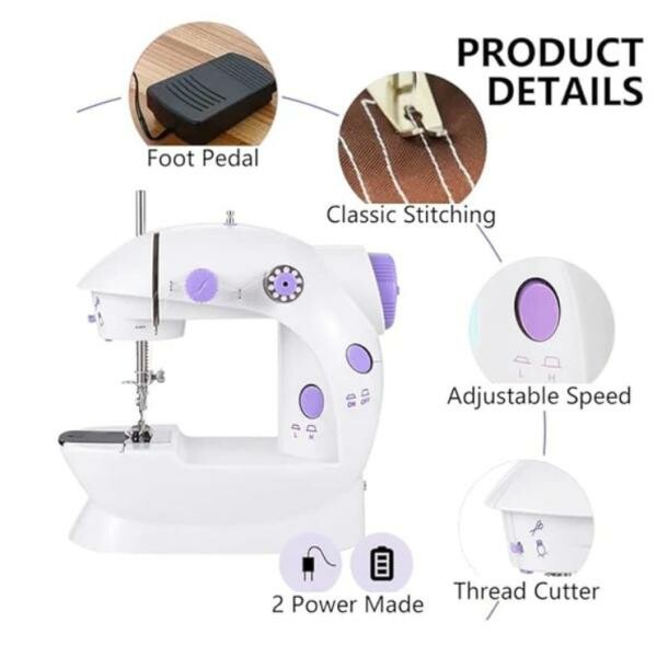 Mini Sewing Machine SM-202A - 6