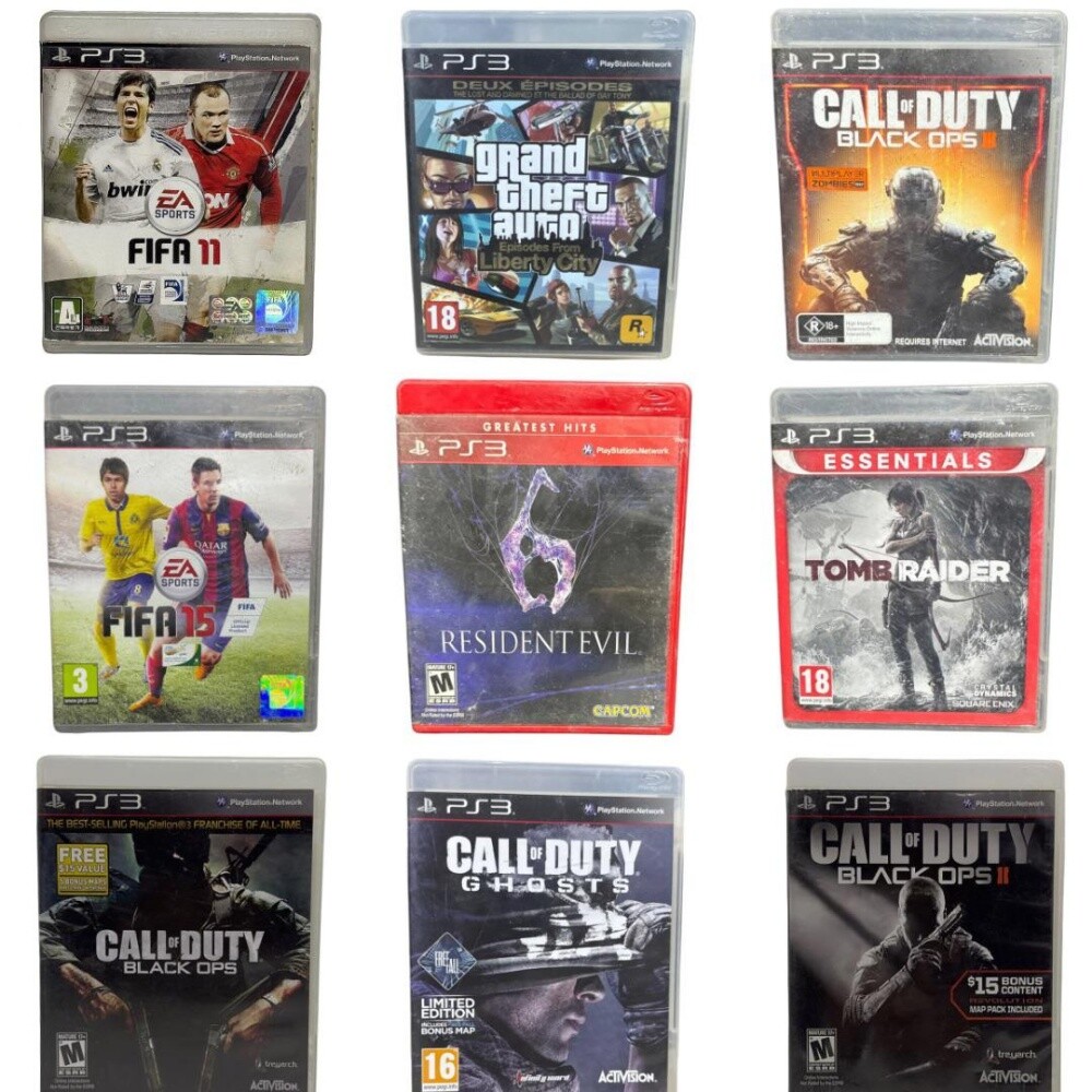 Ps3 cds available now best offer!!! - 1