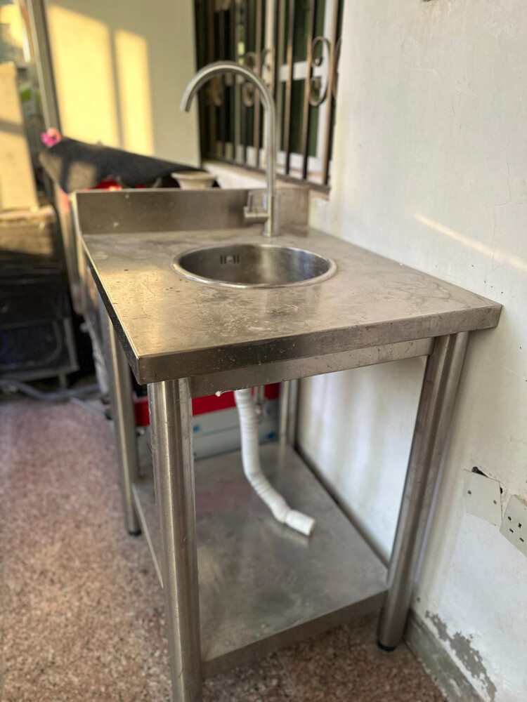Stainless Steel Sink Table - 1