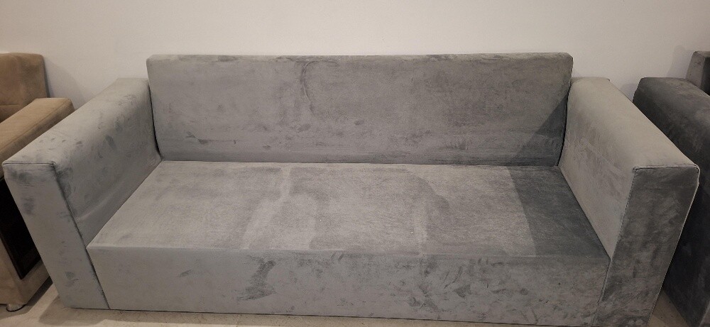 Dark gray sofa, unused and new - 6