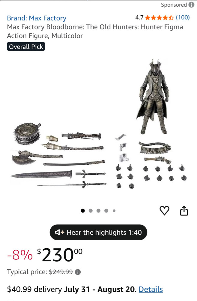 Elden Ring and Bloodborne Figures - 3