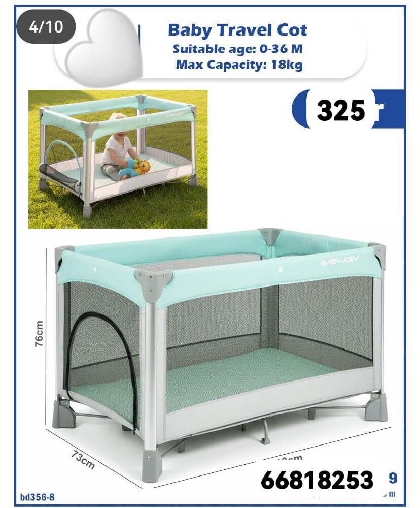 Folding Baby Bed - 8