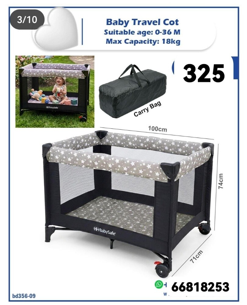 Folding Baby Bed - 10
