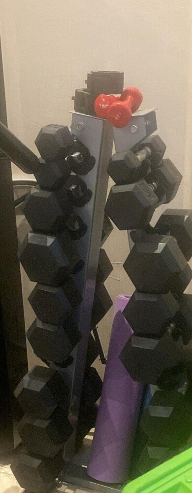 multi gym and dumbbells - 3