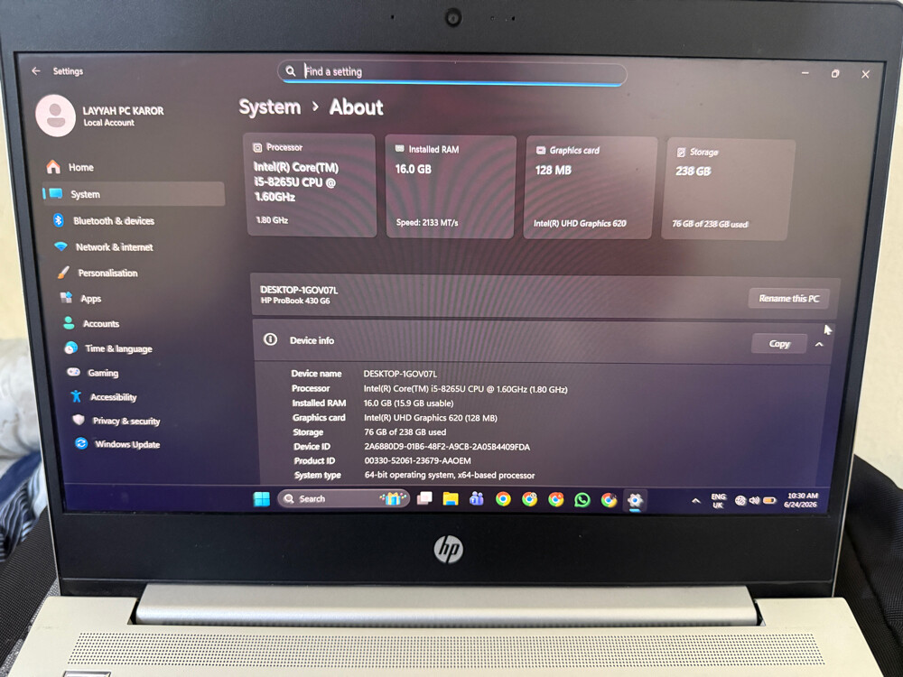 HP Probook 430 G6 - 10