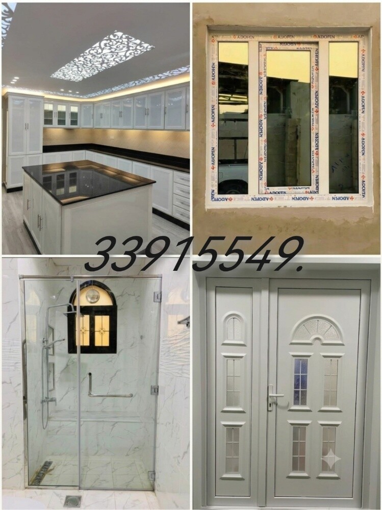Aluminum works for kitchens /Glass - 2
