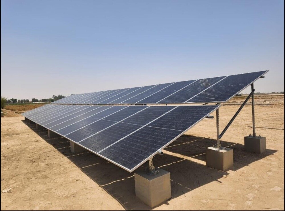 solar installation - 1