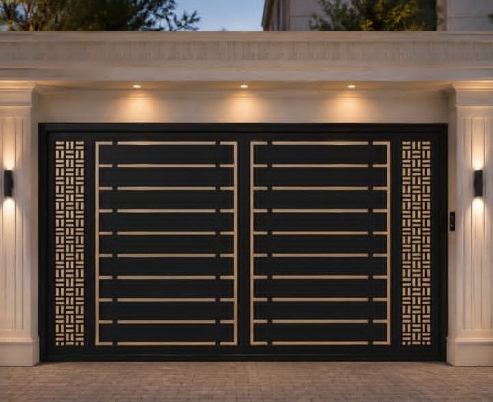 Iron steel  works gate - 17