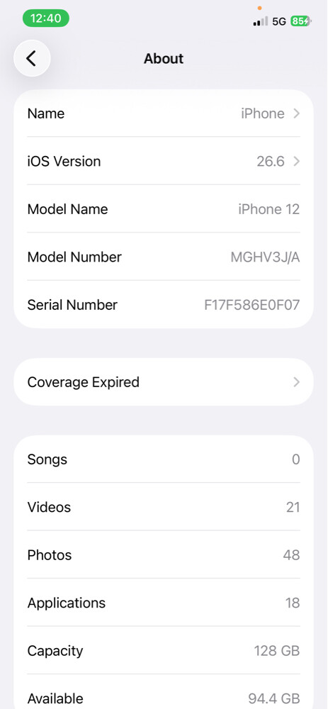 iPhone 12  - 3