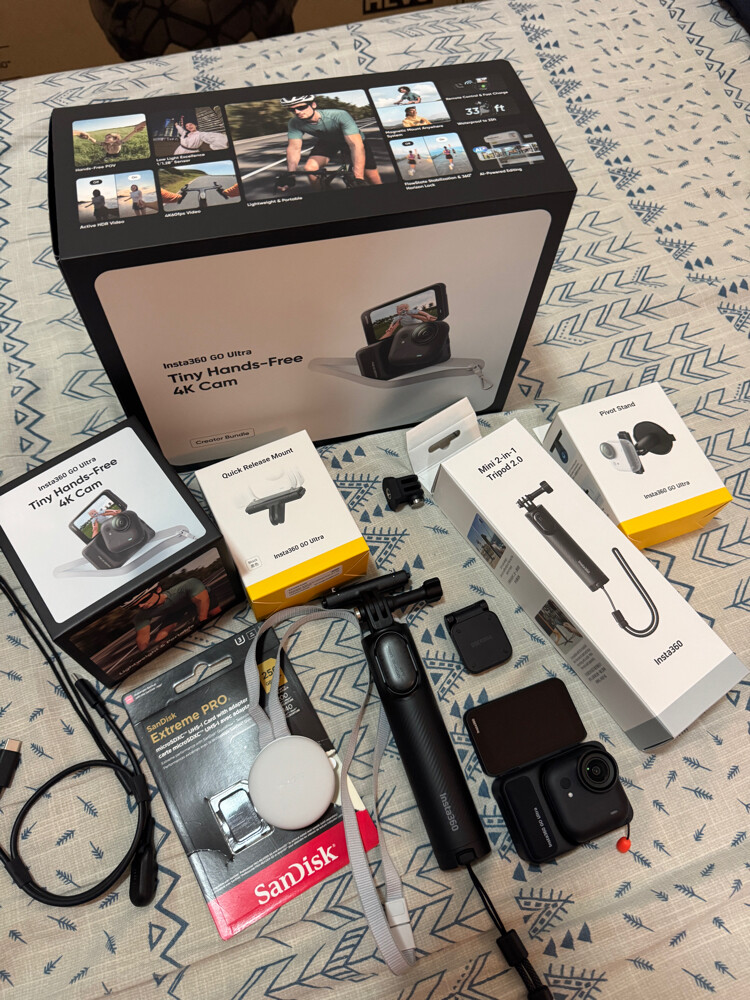 Insta 360 Go Ultra Creator Bundle - 6