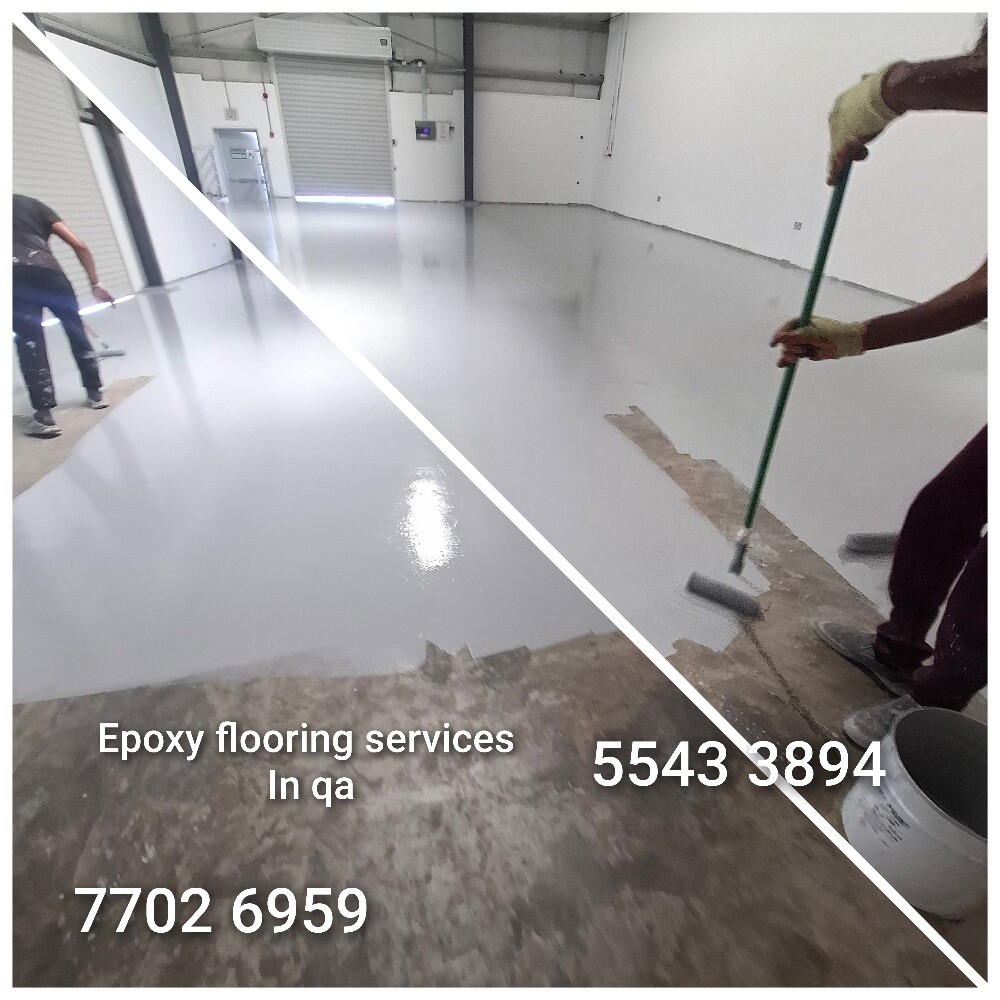 epoxy flooring services in qatar - 1