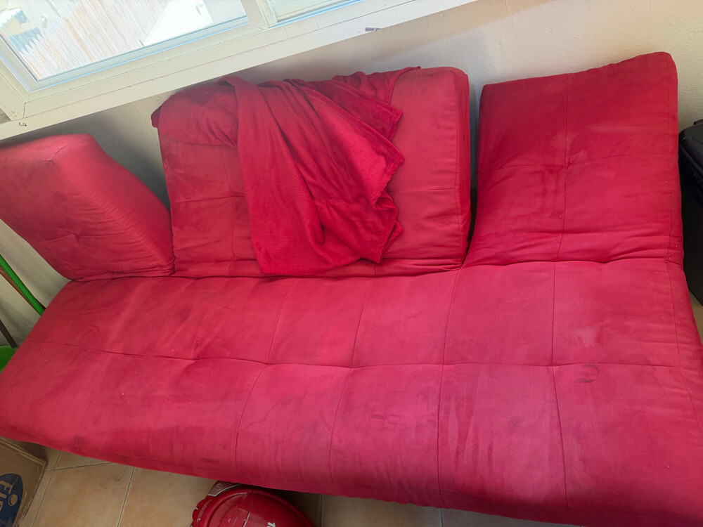 sofa come bed + table - 1