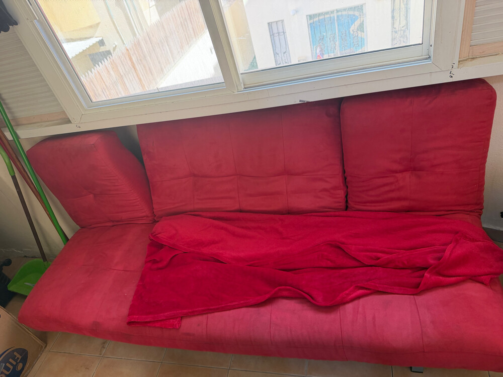 sofa come bed + table - 2