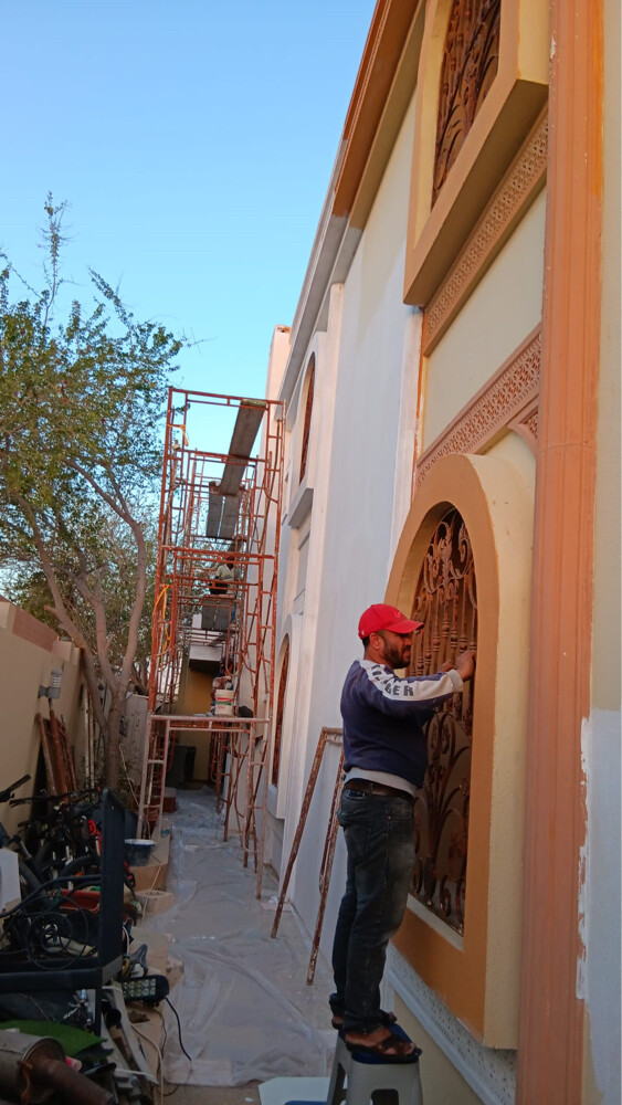 painting inside and outside  - 11